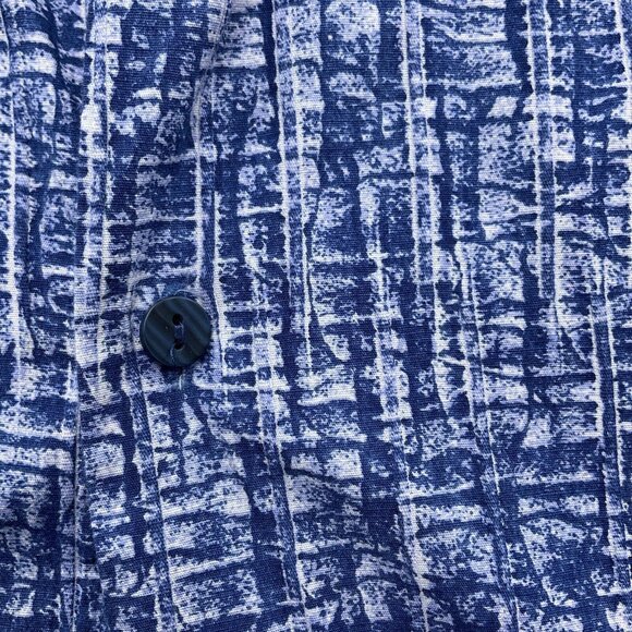 Jhane Barnes Shirt Men XLarge‎ Blue White JB i.d. Classic Dress Party Classic - Picture 4 of 12